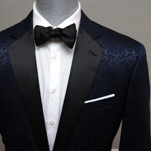 NWT Men's bow tie 100%Silk Charmeuse Black‎ Self tied Bow tie Straight